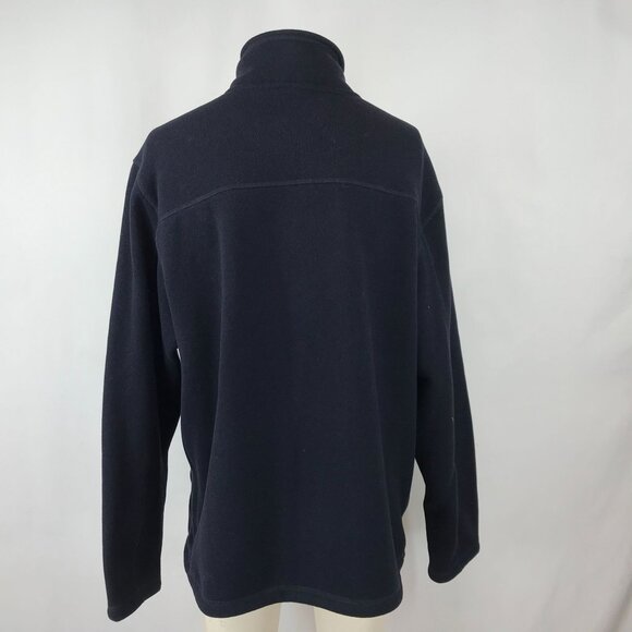 THE NORTH FACE ~ MENS XL ~ NAVY BLUE FULL ZIP FLEECE SWEATER JACKET - Picture 5 of 7